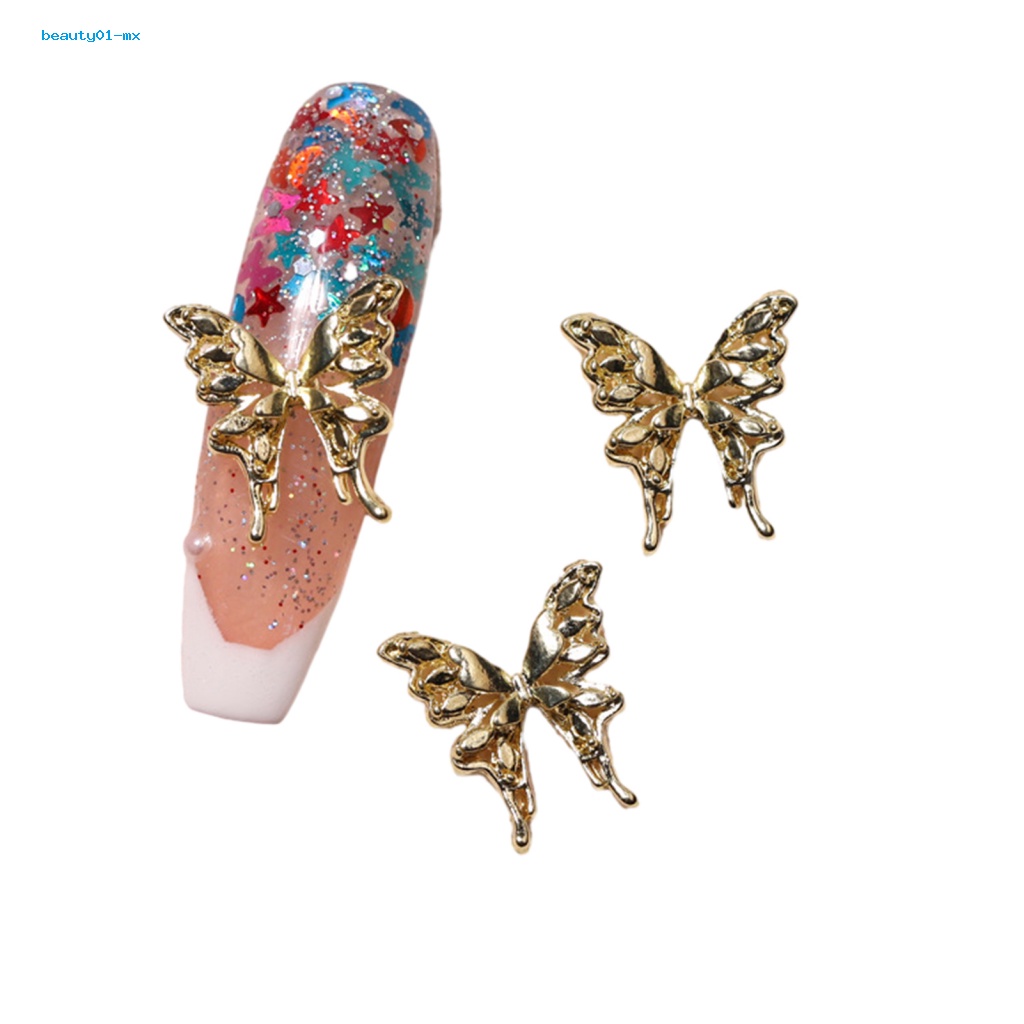 Bộ 5 Phụ Kiện Trang Trí Móng Tay Hình Nơ Sang Trọng