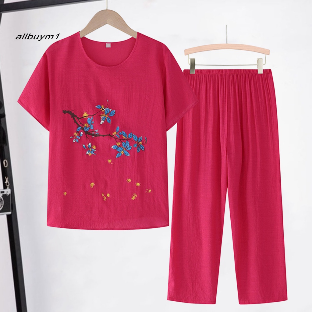 (Allbuy) 1 Bộ Quần Áo Ngắn Tay