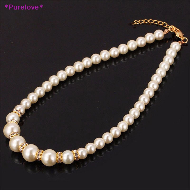 Bộ Trang Sức 3 Trong 1 Đính Ngọc Trai Nhân Tạo Thanh Lịch Dành Cho Nữ Mới