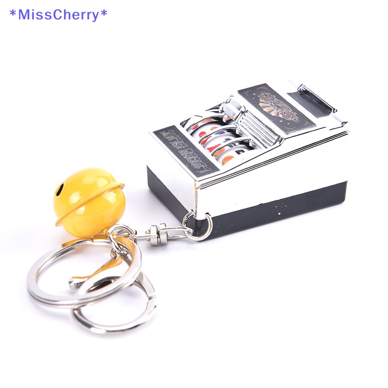 Mchy &gt; Móc Khóa Hình Máy Jackpot Mini Vui Nhộn Cho Bé Mới