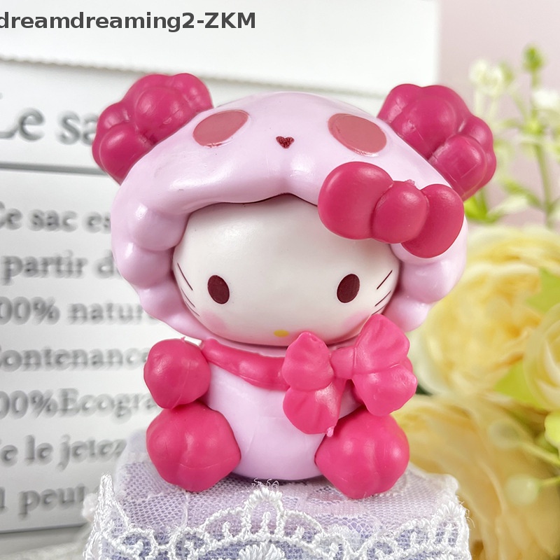 [Dreaming] Bộ 6 Mô Hình Nhân Vật Cinnamoroll Kuromi KT Mini Bằng Pvc