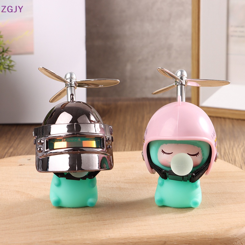 1 Phụ Kiện Trang Trí Xe Đạp / Xe Máy Họa Tiết Hoạt Hình Dễ Thương ZGJY Mới