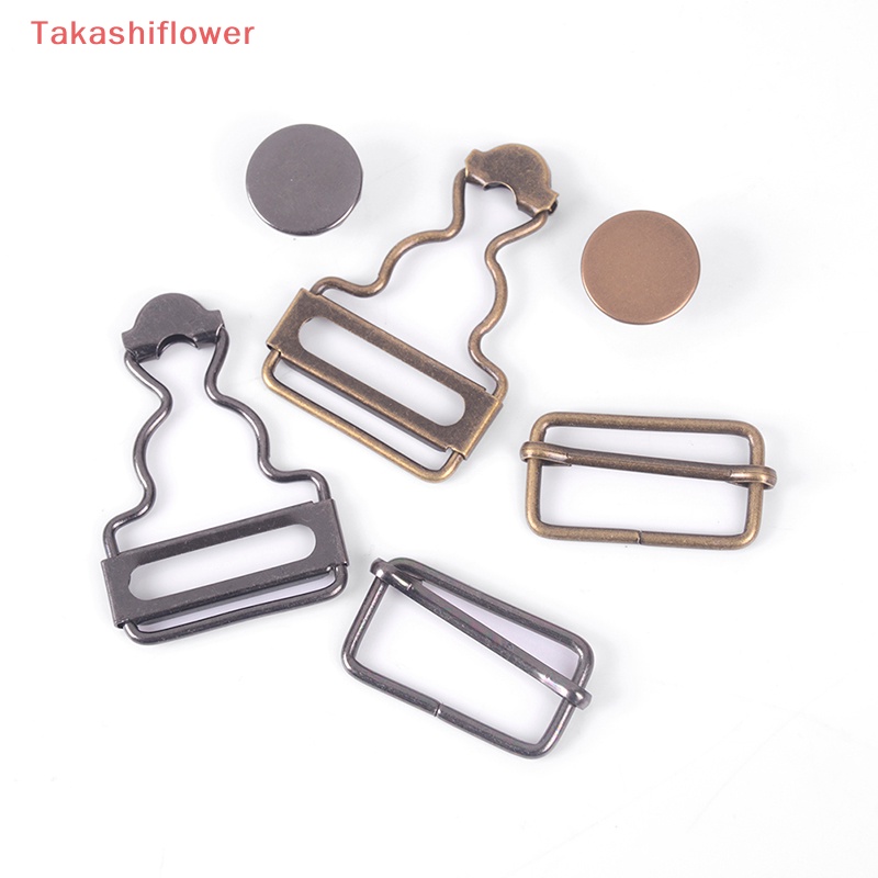 1 Bộ Quần Yếm denim Có Nút Kim Loại Thời Trang Cá Tính