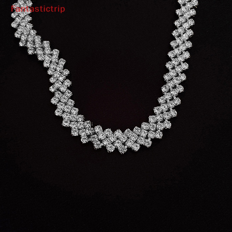 Vòng Cổ Choker Đính Đá Sang Trọng Thời Trang Cho Nữ