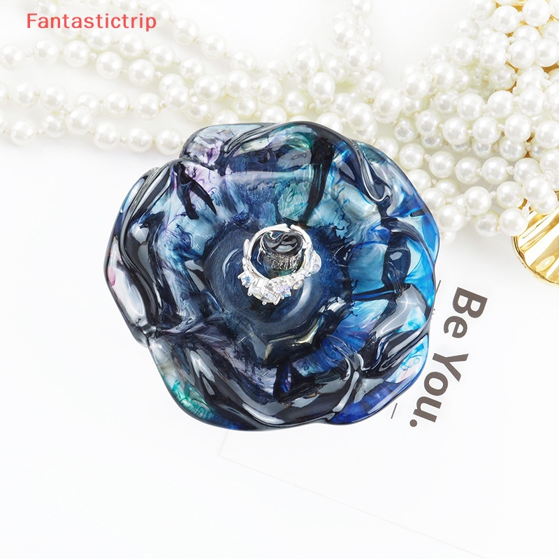 Khuôn Silicon Làm Nhẫn Thủ Công Hình Hoa Hồng Độc Đáo Mới