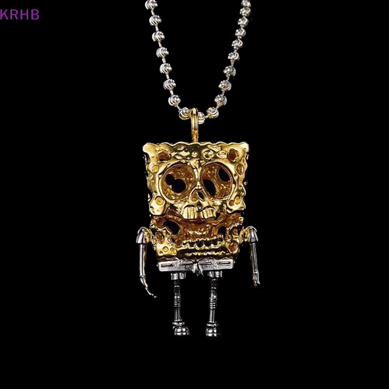 Vòng cổ Mặt Vuông Phong Cách Hip Hop Rock Punk Mới