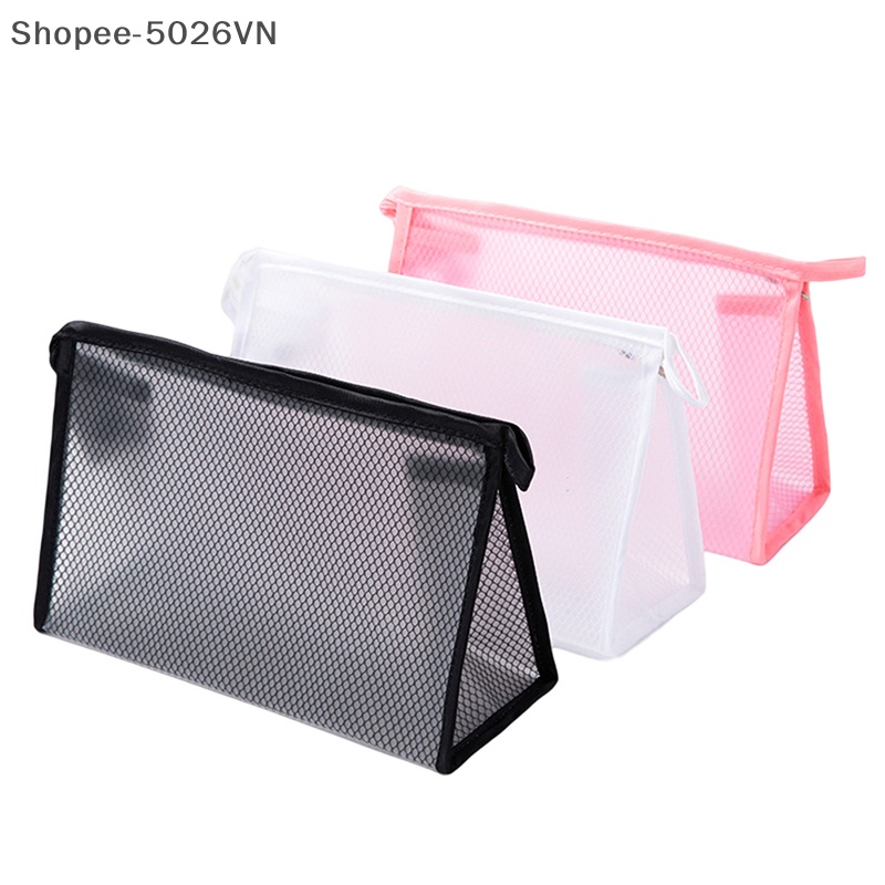 1 Túi Lưới Đựng Mỹ Phẩm / Đồ Trang Điểm Khi Đi Du Lịch