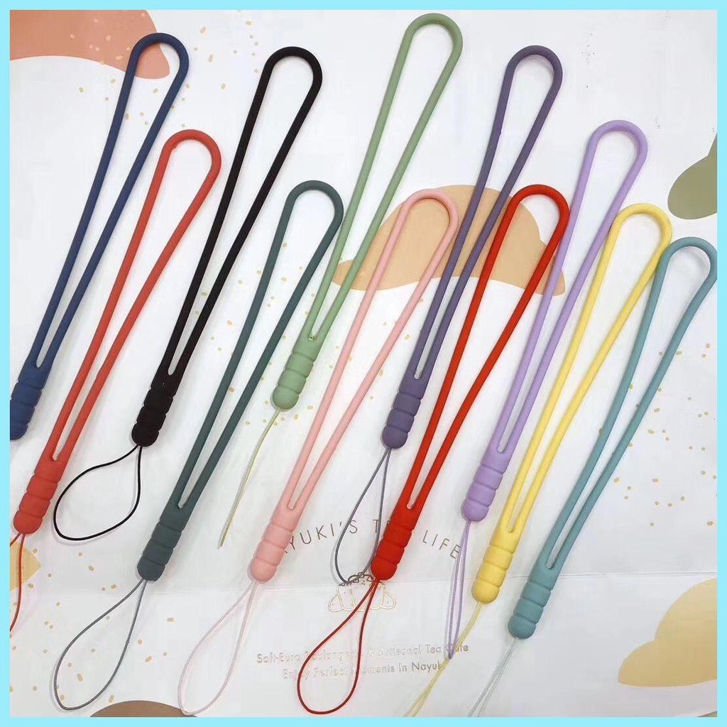 Dây Đeo Cổ Tay Di Động Bằng Silicon Co Giãn Chống Rơi Chống Mài Mòn Đa Năng Sáng Tạo