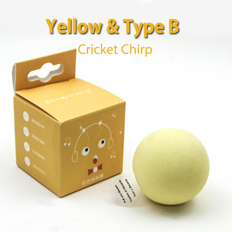 Bóng Đồ Chơi Chống Cắn Có Âm Thanh Cho Mèo Cưng