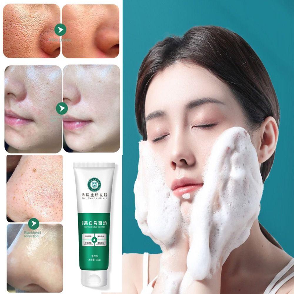 Sữa Rửa Mặt Glycerin Khóa Ẩm Làm Sạch Sâu Lỗ Chân Lông Làm Trắng Da