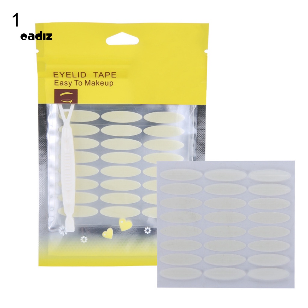 Túi 72 Cặp Miếng Dán Kích Mí Bằng Nhựa PP Chống Thấm Nước