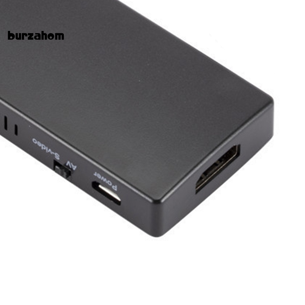 1 Bộ Chuyển Đổi Tín Hiệu Âm Thanh Tự Động 4 Đầu S-video Sang 3 RCA Chuyên Dụng Cho Gia Đình