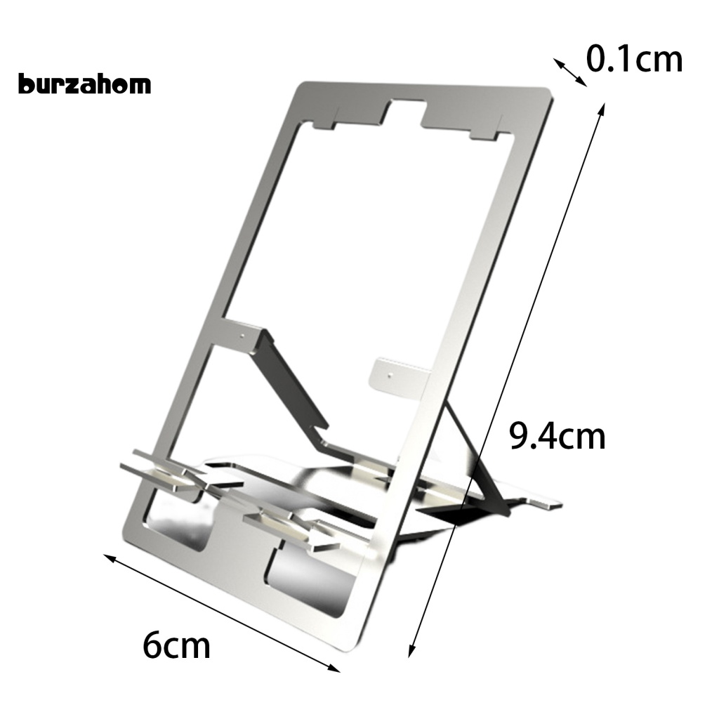 Giá Đỡ Điện Thoại / Máy Tính Bảng Bằng Hợp Kim Nhôm Siêu Mỏng Chống Rơi Tiết Kiệm Không Gian