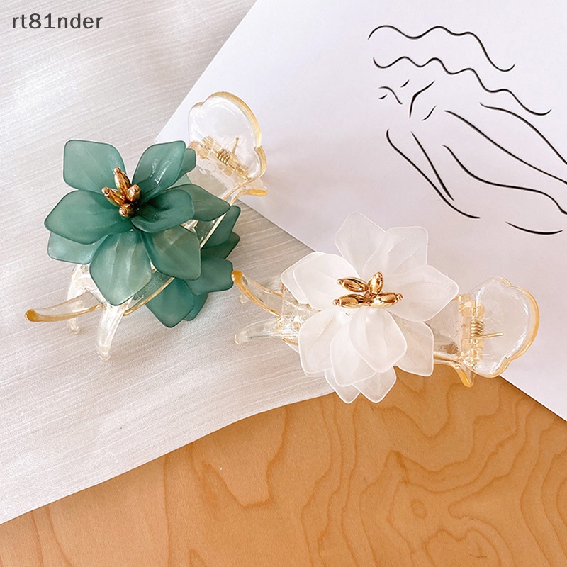 Rt Kẹp Tóc Hình Hoa Trà Thanh Lịch Dành Cho Nữ