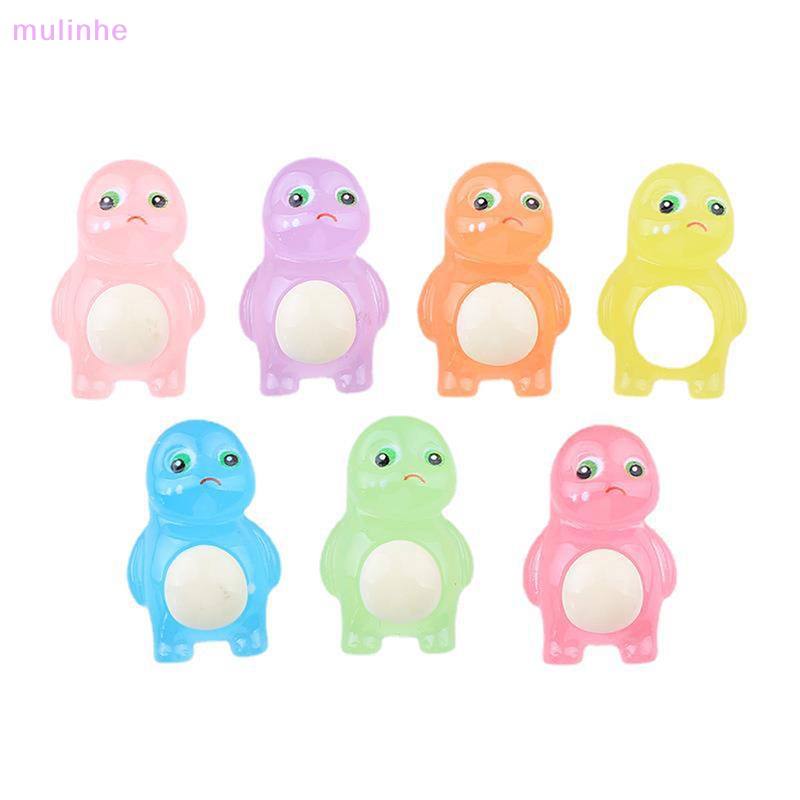 Set 5 Mô Hình Khủng Long Bằng Nhựa Phát Quang Dùng Để Trang Trí Diy