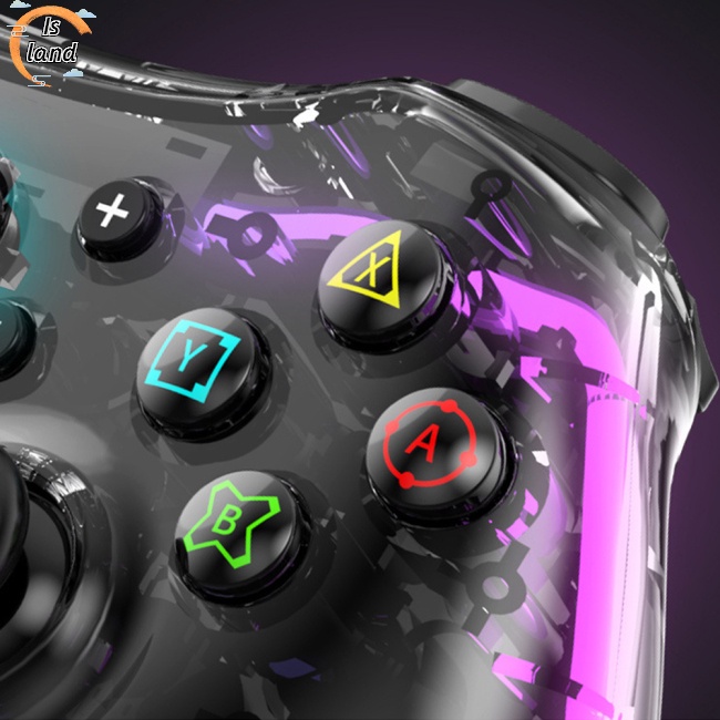 Tay Cầm Chơi Game Không Dây Nhiều Màu Sắc Cho Iphone / Switch / Android Phone / Pc Rgb