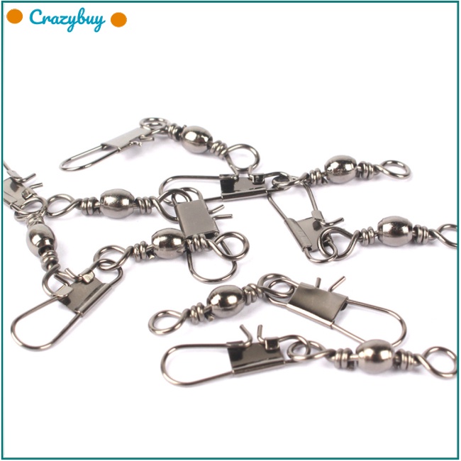 Cr Khóa Ma Ní Hình Số 8 Bằng Thép Không Gỉ Chuyên Dụng Cho Câu Cá