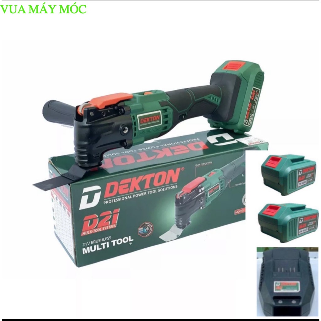 Máy Cắt Đa Năng (Cắt Rung) Dùng Pin Dekton D21-MDN01 (Chưa có pin + sạc) CHÍNH HÃNG VUA MÁY MÓC