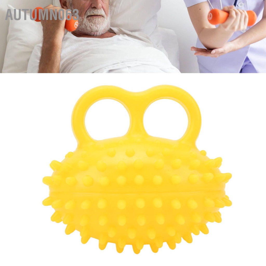 Autumn063 Dụng cụ tập bóng ngón tay với dây 2 Công thái học Mềm mại linh hoạt tăng cường sức mạnh cho Bóp để