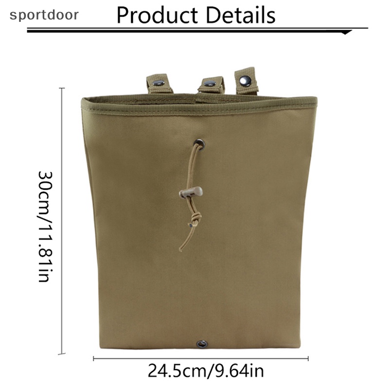 [sportoutdoor] Túi Đeo Hông Đựng Tạp Chí Molle Dump Chiến Thuật Phong Cách Quân Đội [out]