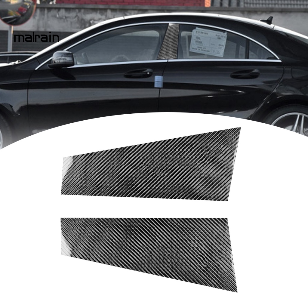 Bộ 2 Miếng Dán Hình Trụ B Chống Nước Thân Thiện Với Môi Trường Cho Mercedes-Benz CLA W117 13-19