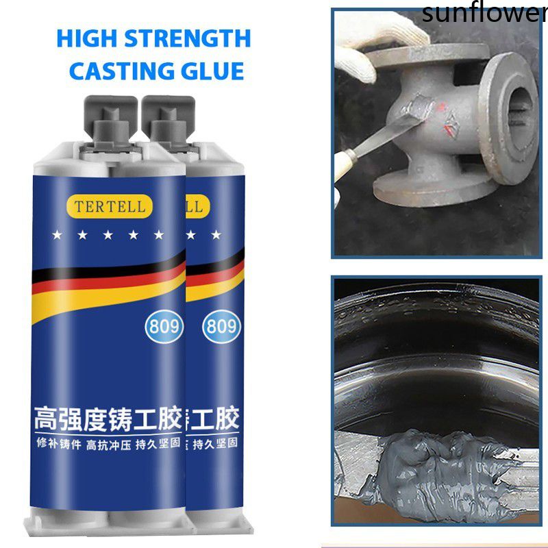 Còn Hàng Keo Đúc Tertell Chất Sửa Chữa Keo Ab Dụng Cụ Sửa Chữa Rò Rỉ Nhôm Đồng Thép Không Gỉ Keo Gang Kim Loại Cắm Chống Nước Thanh Toán Khi Nhận Hàng