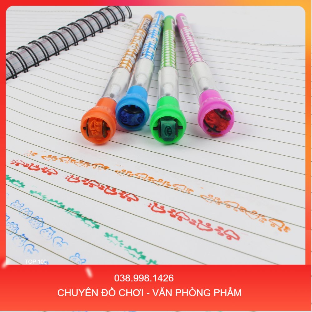 Bút chì khúc 2B lăn dấu nhiều Hình _DCPT