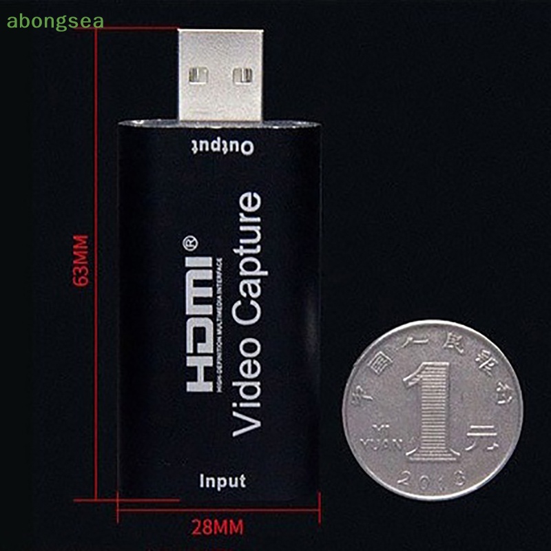 Thẻ Ghi Hình Video abongsea 4K MS2109 USB 2.0 HDMI 1080p Nice
