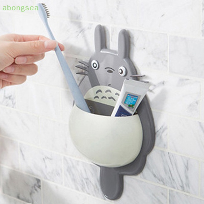 1 Dụng Cụ Giữ Bàn Chải Đánh Răng Hình Totoro Dễ Thương