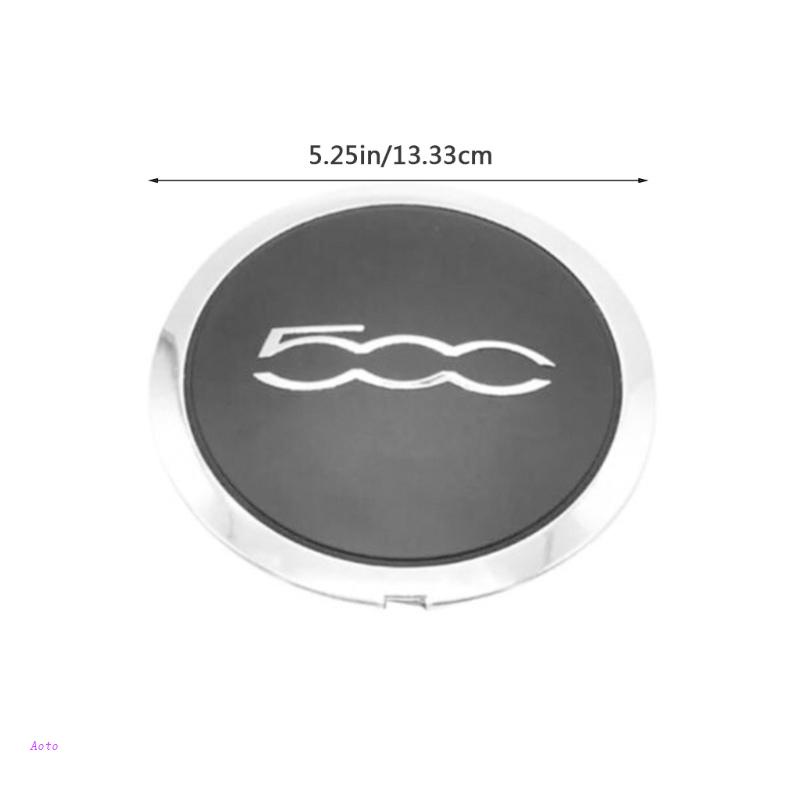 Nắp Đậy Trục Bánh Xe Hơi In Logo AOTO Dành Cho Fiat-500 51884863 1358877080