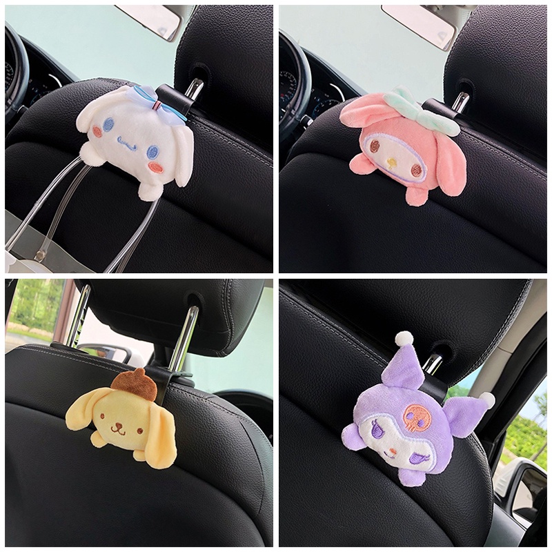 Móc Treo Đồ Chơi Thú Bông Dễ Thương Gắn Ghế Ngồi Xe Hơi