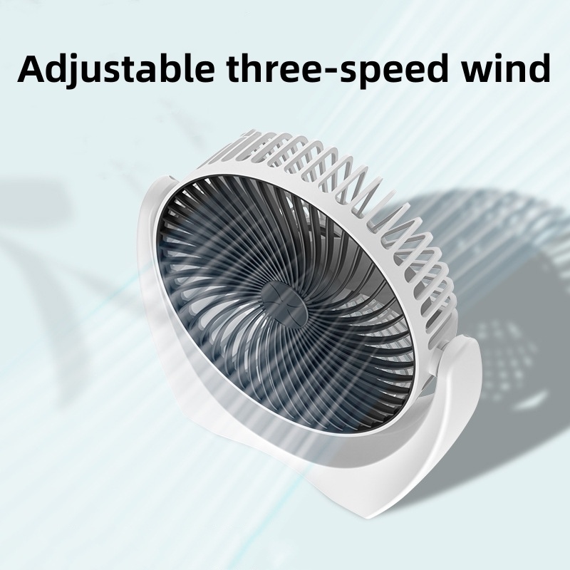 Quạt USB Mini Để Bàn Ba Tốc Độ Tùy Chỉnh Đa Năng Thời Trang Mùa Hè Nhỏ Gọn Không Gây Tiếng Ồ