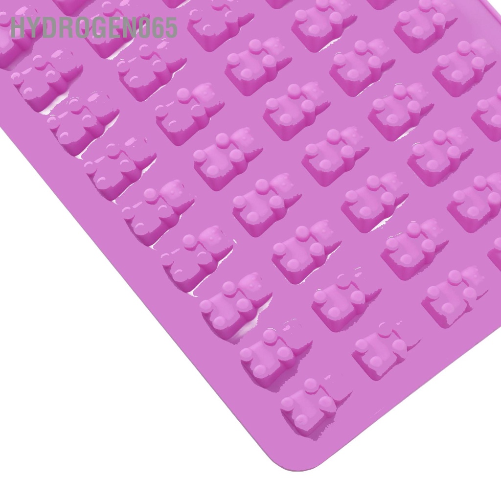 Hydrogen065 10 Chiếc Kẹo Silicon Khuôn Mini Khủng Long Gấu Trái Tim Hình Bánh Donut Cao Chịu Nhiệt Độ Thấp Với Ống Nhỏ Giọt Cho DIY