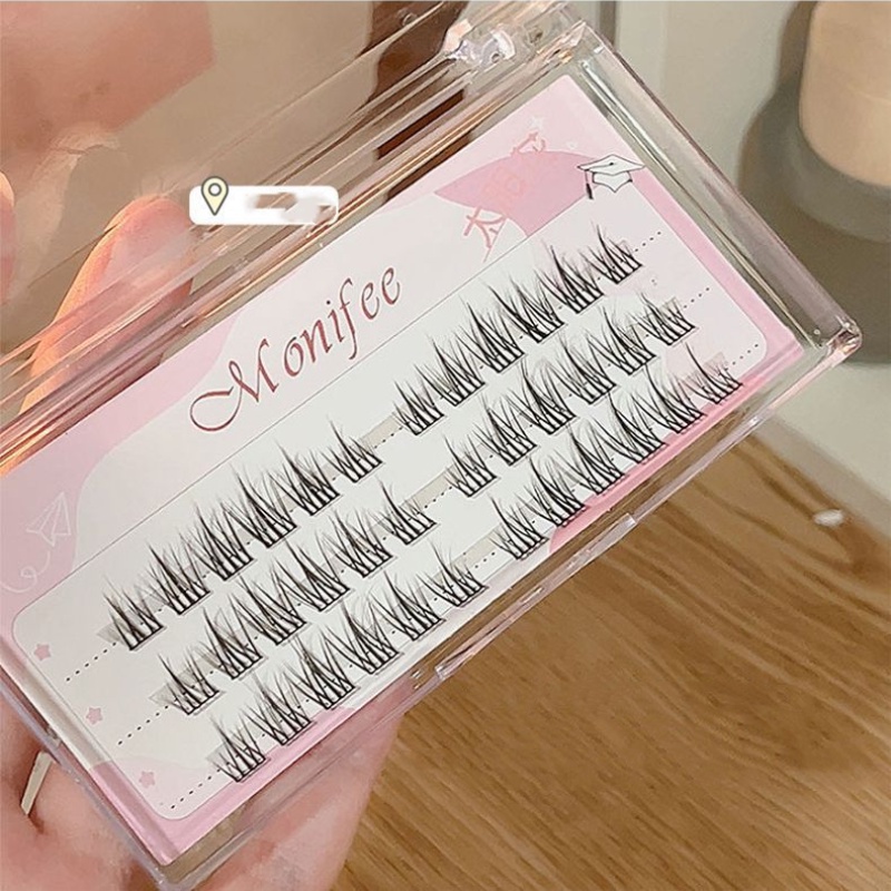 Monifee Lông Mi Giả Tự Nhiên Họa Tiết Hoạt Hình Xinh Xắn