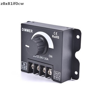 [Cw] Dc 12V 24V LED Dimmer chuyển 30A 360W điều chỉnh điện áp điều chỉnh độ sáng boutique