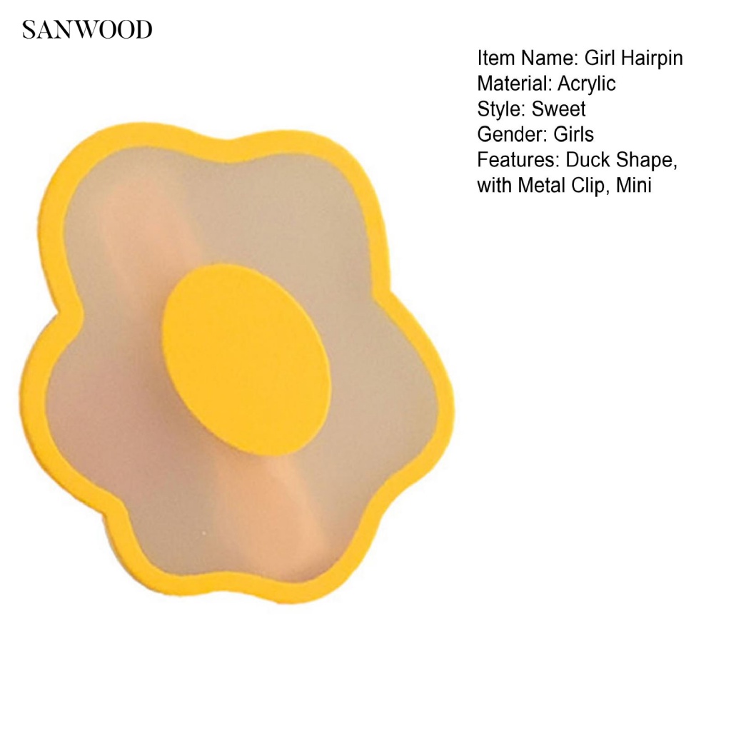 Kẹp Tóc Nữ Họa Tiết Hoạt Hình Dễ Thương