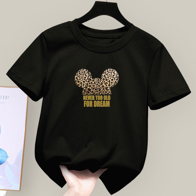 Áo Thun Unisex MềM MạI Cổ TròN Cho Bé