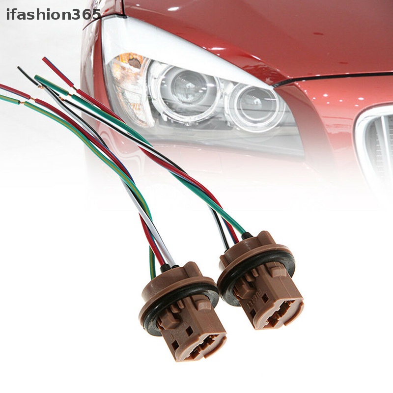 Set 2 Đuôi Đèn Phanh 7443 T20 7443 Có Dây Điện Chuyên Dụng