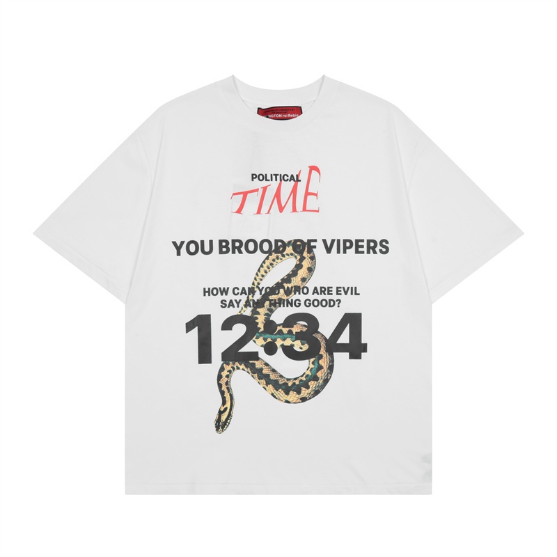 1-2 - 3 &amp; - Áo Thun Tay Ngắn In Hình Matthew Viper Thời Trang Mùa Hè Cho Cặp Đôi