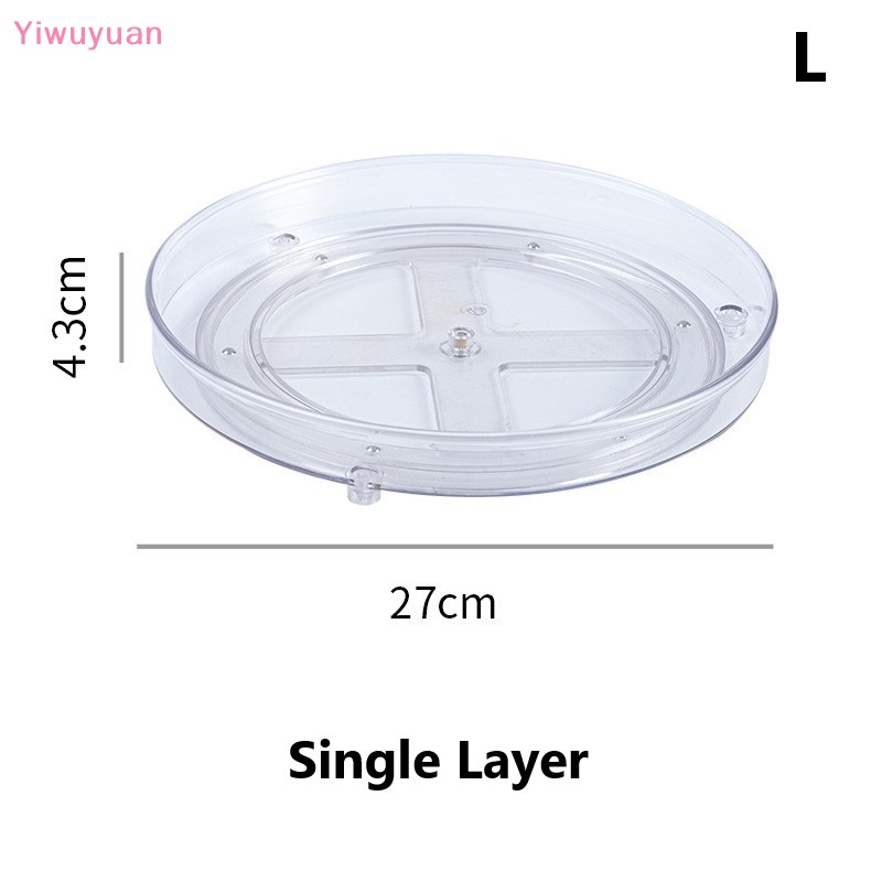 Khay Đựng Đồ Uống / Mỹ Phẩm Xoay 360 Độ Mới