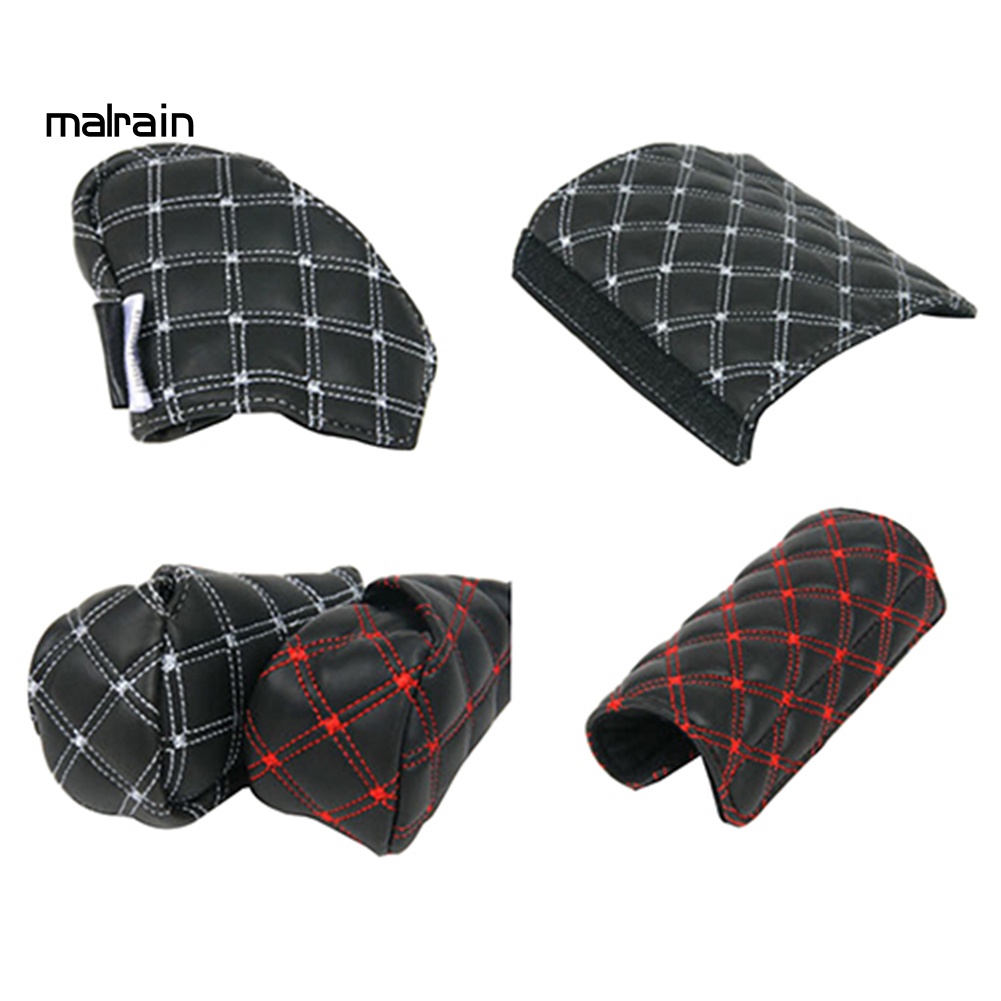 Vỏ Bọc Tay Nắm Cần Gạt Số Xe Hơi Giả Da 2 Trong 1