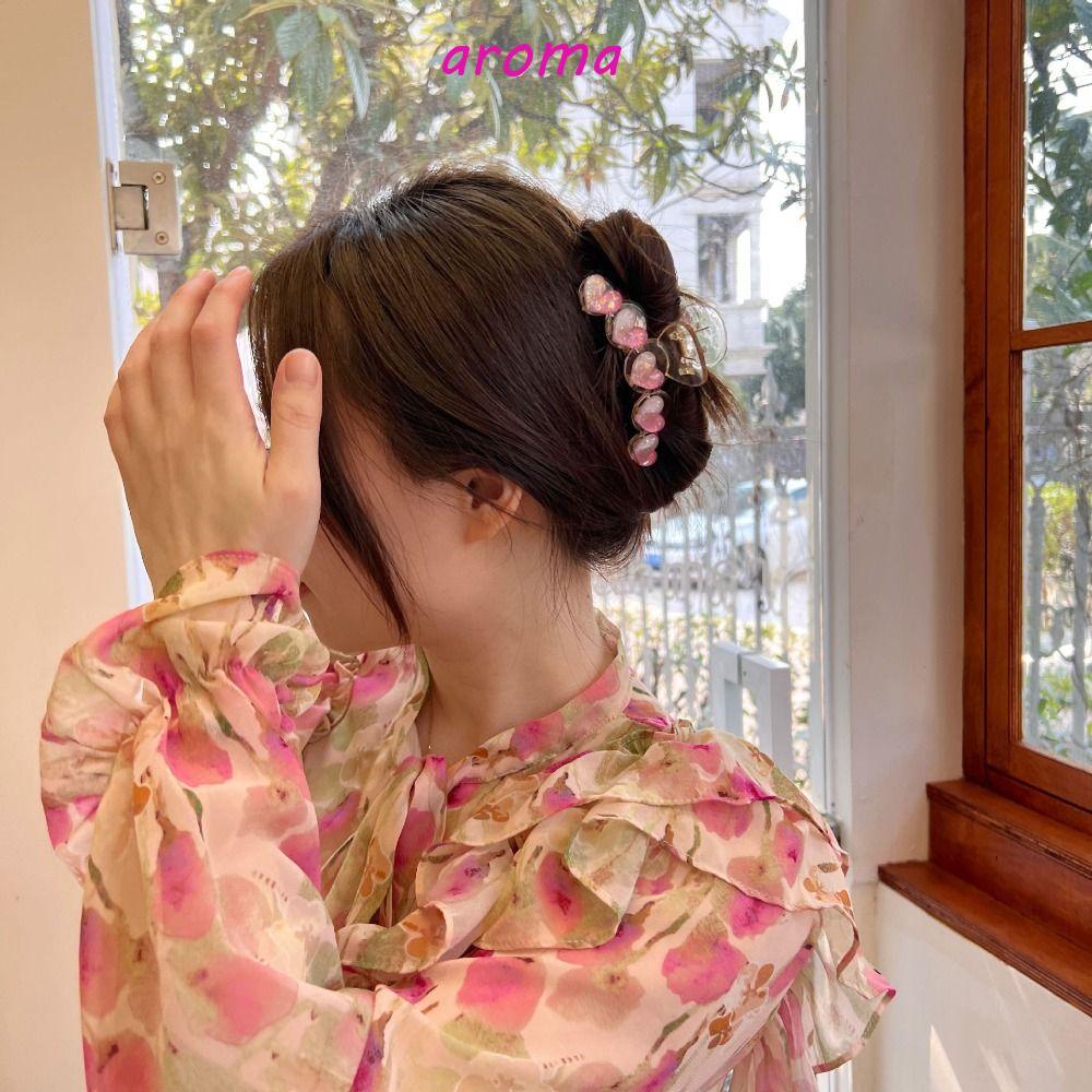 Kẹp Tóc Hình Cá Mập Trong Suốt Phong Cách Hàn Quốc Thanh Lịch Dành Cho Nữ