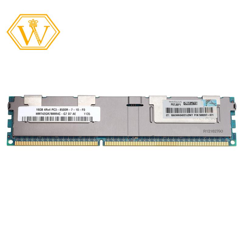 Thẻ Nhớ RAM 16GB PC3-8500R DDR3 1066Mhz CL7 240Pin ECC REG 1.5V 4RX4