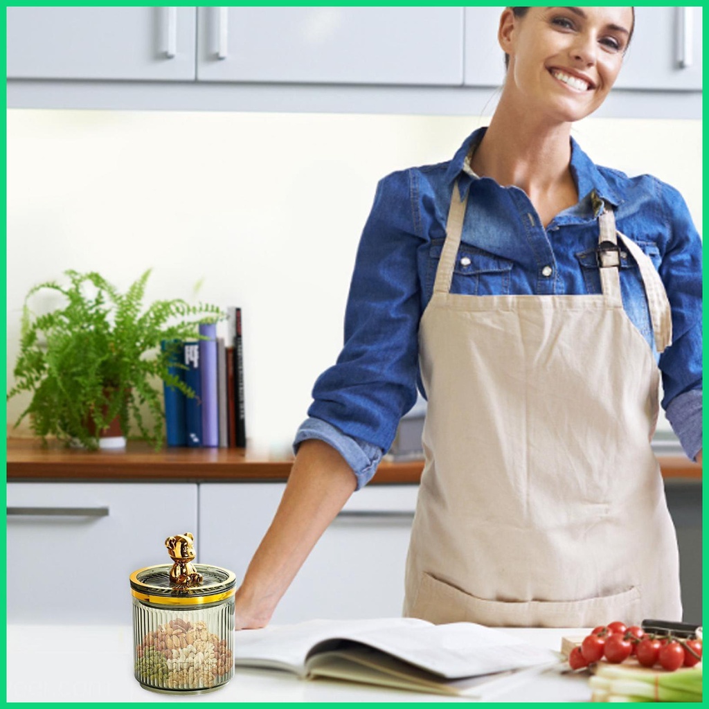 Hộp Đựng Tăm Bông / Bông Ngoáy Tai Bằng Acrylic Trong Suốt Kèm Nắp Đậy Tiện Dụng