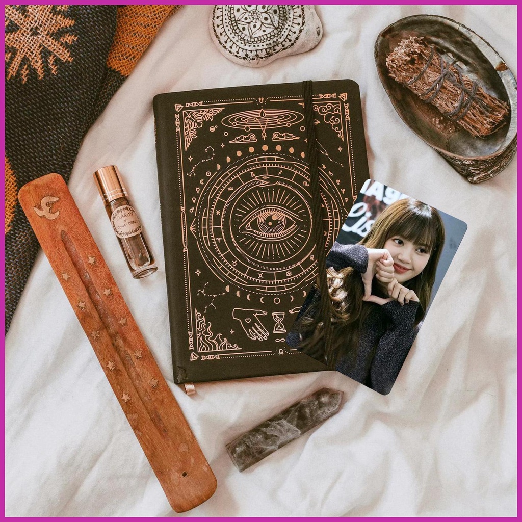 Set 55 Tấm Thẻ Ảnh Lomo Nhóm Nhạc Black-Pink Lisa