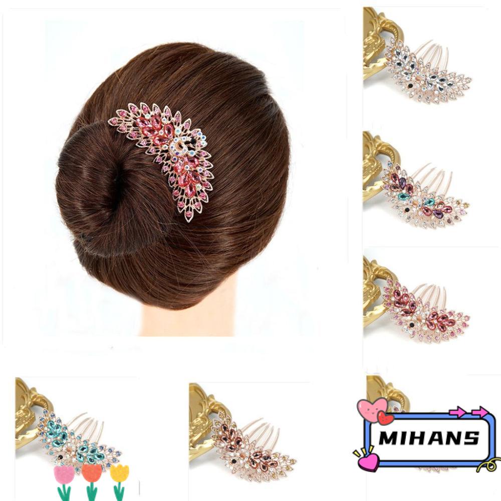 Lược Cài Tóc Cô Dâu Đính Đá Sang Trọng