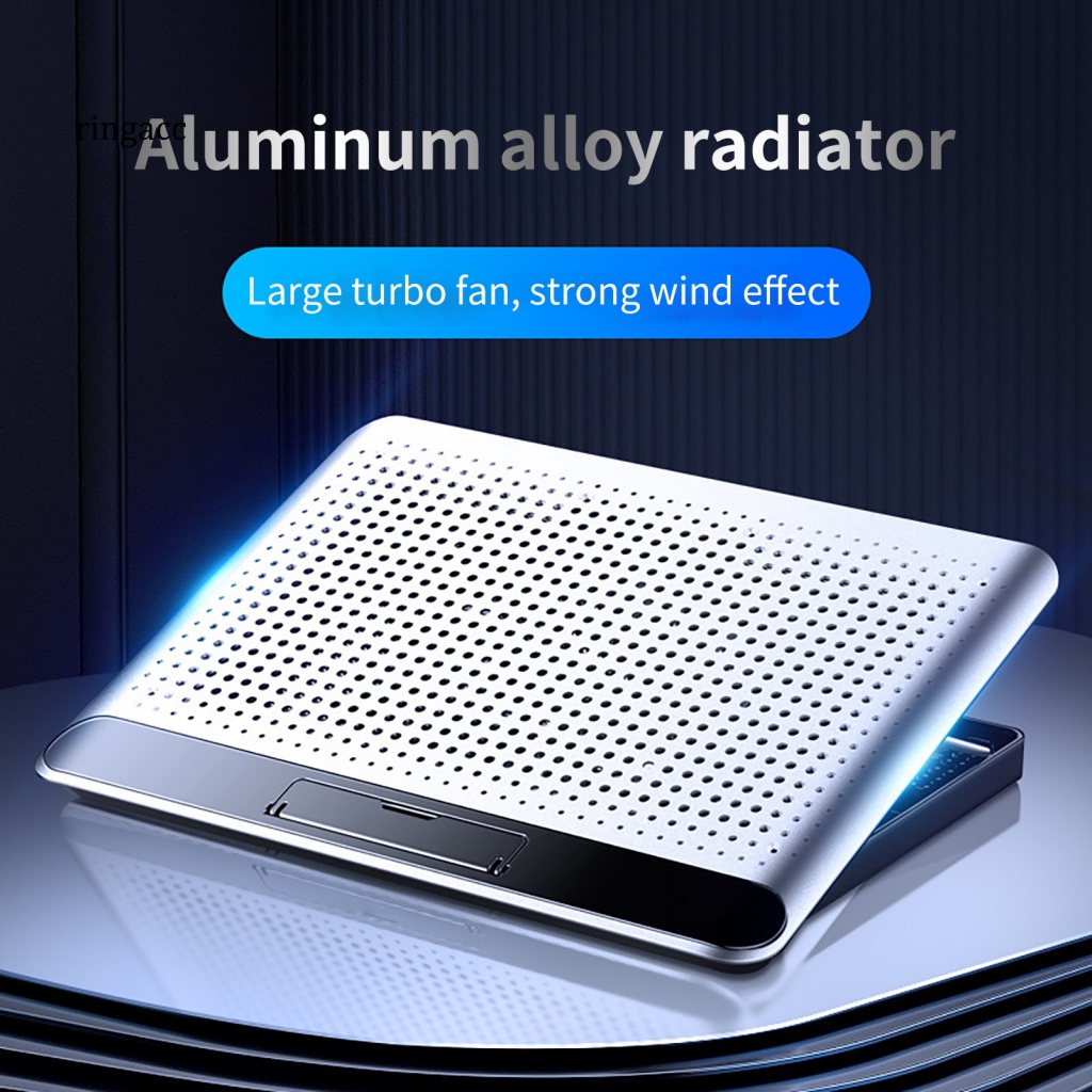 Giá Đỡ Tản Nhiệt Hai Cổng USB Không Ồn Có Thể Điều Chỉnh Cho Laptop / Notebook