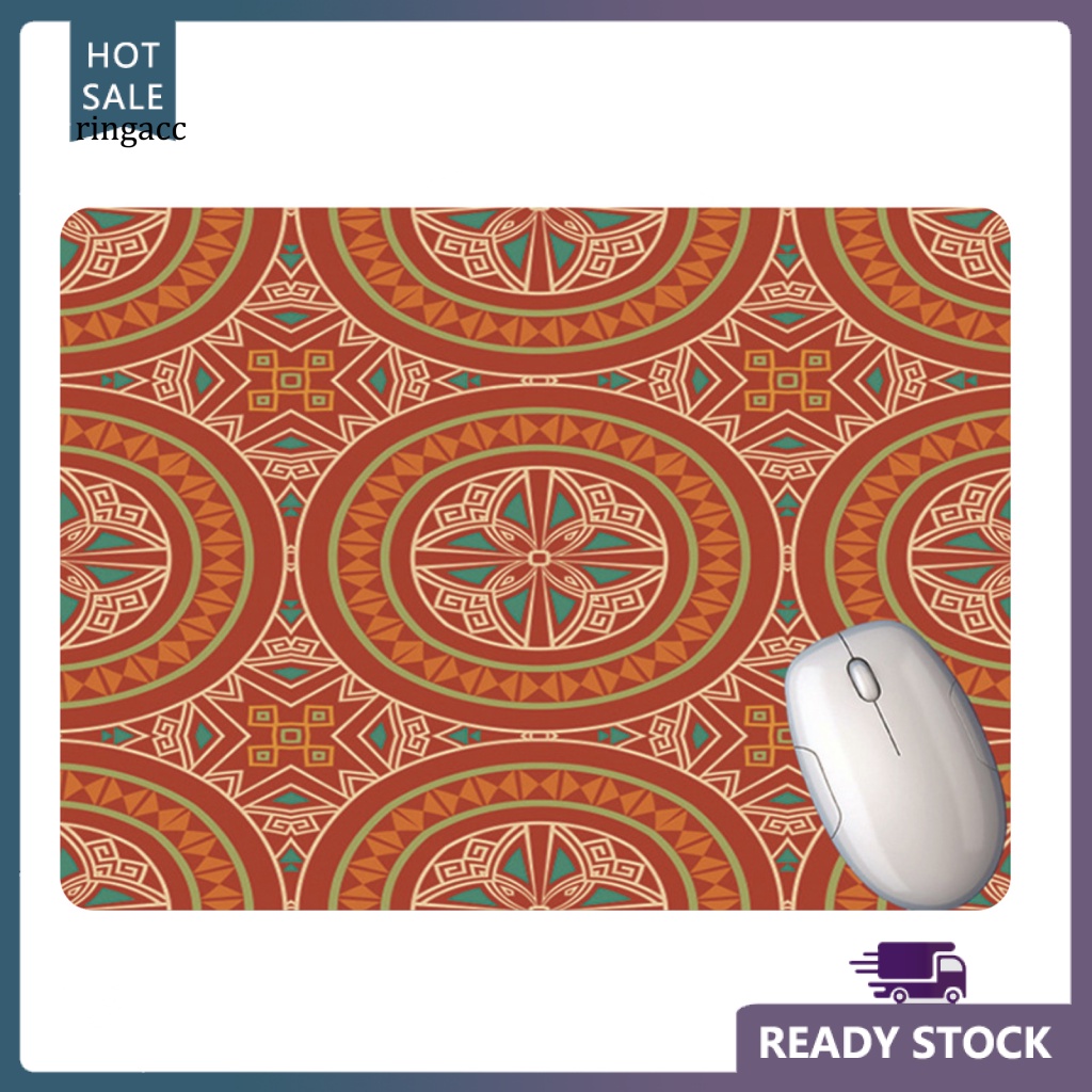 Tấm Lót Chuột RGA Mềm Mại Chống Trượt Họa Tiết Sáng Tạo Có Đệm Lót Cổ Tay