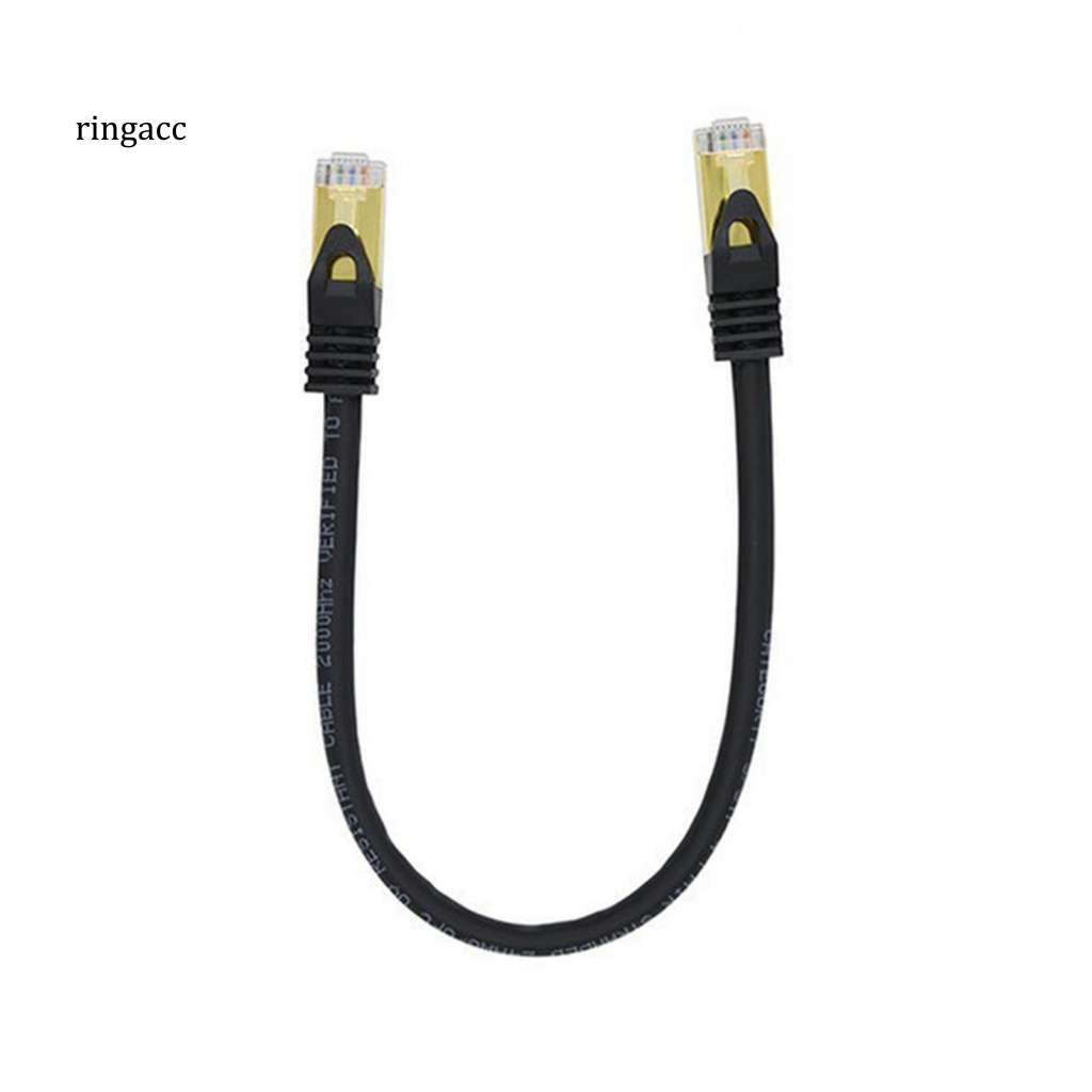 Rga Dây Cáp Jumper Mạng Tốc Độ Cao Không Oxy Cat7 Hai Lớp Bảo Vệ Dây Cáp Jumper Cho Văn Phòng