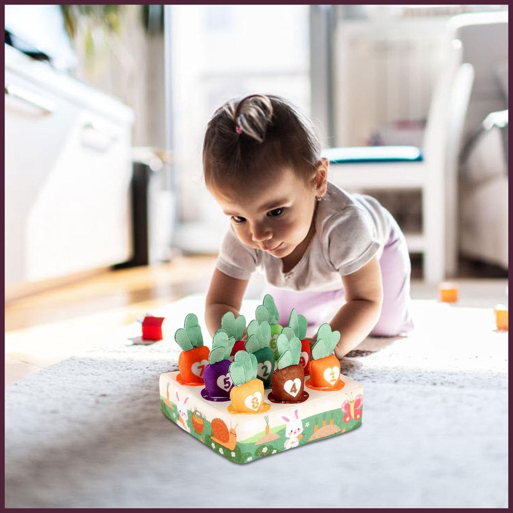 Cà Rốt Đồ Chơi Bằng Nhựa Dễ Thương Cho Bé